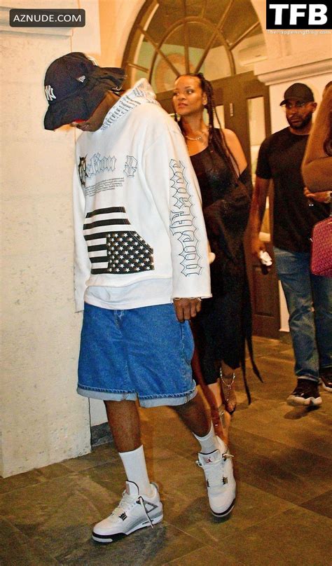 Rihanna Sexy Seen Flaunting Her Hot Legs And Tits In Barbados AZNude