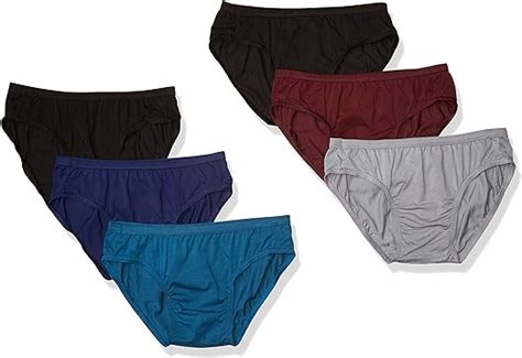 Hanes Mens Tagless Comfort Flex Fit Dyed Bikini 6 Pack Amazon Ca Clothing Shoes Accessories