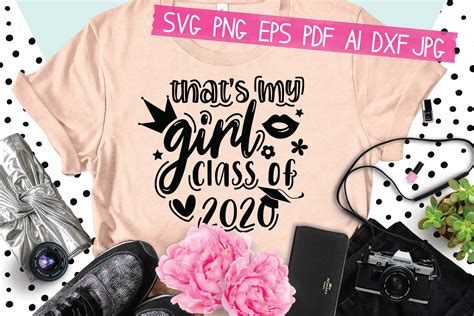 That's My Girl Class of 2020 Graphic by AraySVG · Creative Fabrica