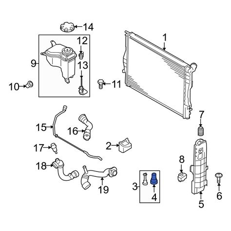 BMW OE 17107523260 Radiator Drain Plug