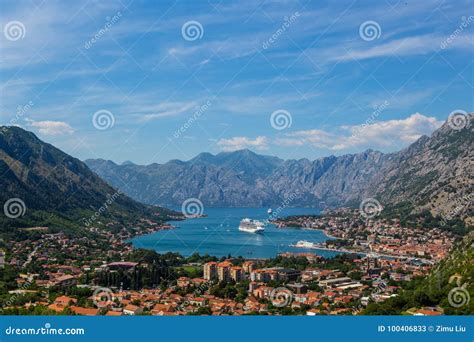 Kotor bay stock image. Image of ages, muslim, fiord - 100406833