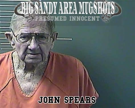 John Spears Big Sandy Area Mugshots News