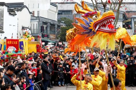 安徽黄山：多彩民俗庆元宵 人民图片网