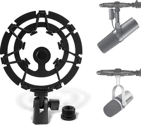 Geekria For Creators Microphone Shock Mount Compatible With Shure MV7