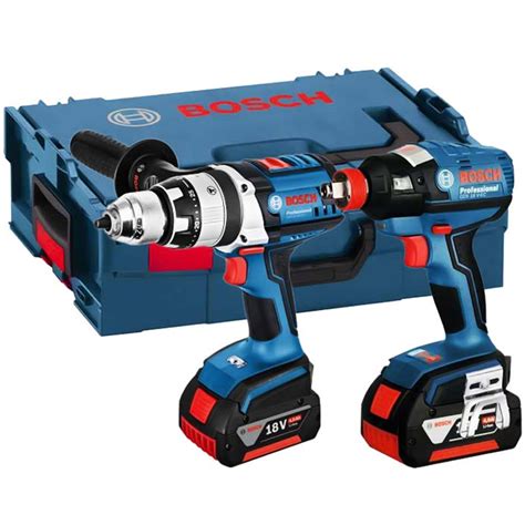 New Bosch GSB 18VE 2LI GDX 18V EC Cordless Combi Drill And Impact