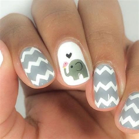 Heart Nail Designs Nail Art Designs Summer Gel Nail Designs Elephant