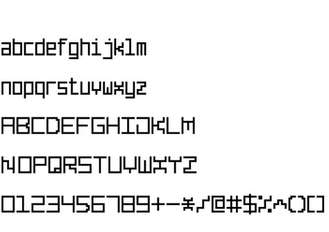 Small Pixel Font In Truetype Ttf Opentype Otf Format Free And Easy Download Unlimit Id6916192