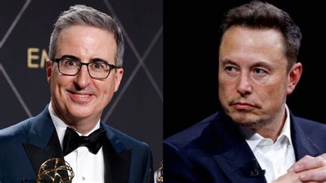 John Oliver Claps Back At Elon Musk S Woke Weak Sauce Comment With