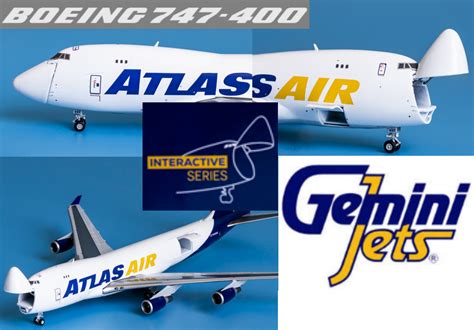 First Look Gemini Jets Interactive 747 400f Yesterdays Airlines