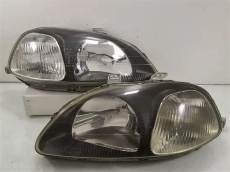 Jdm Honda Civic Ek So4 Ek3 Ek4 Phare Feux Noirs Lampe Stanley 96 98 Ek9 Ej Eur 30954 Picclick Fr