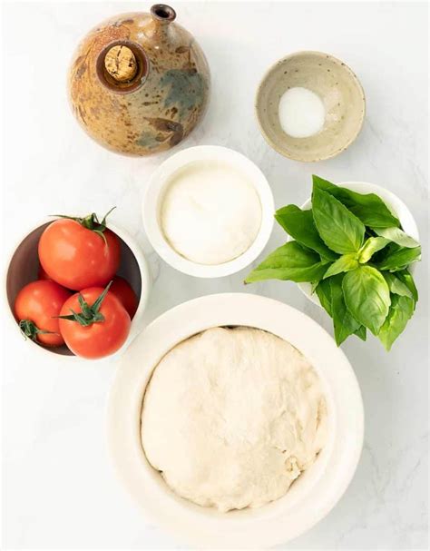 No Knead Caprese Pizza Bowl Recipe The Clever Meal