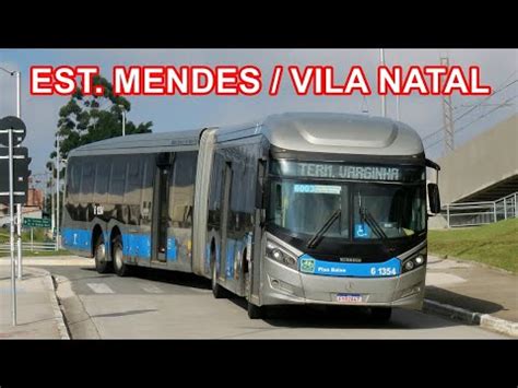 Esta O Mendes Vila Natal S O Paulo Sp Movimenta O De Nibus