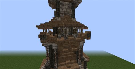 Epic Fantasy Medieval Archer Tower Minecraft Map