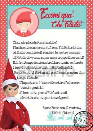 Lettera Elfo Di Natale Da Stampare Gratis Arrivo E Partenza Xmas