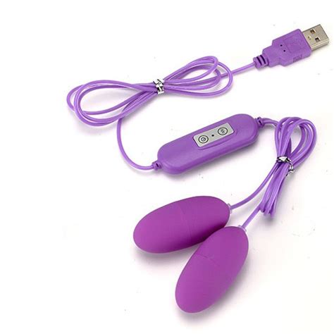 Usb Rechargeable Bullet Egg Vibrator Vibrating Egg Sex Toys Double Eggs Vibrator Shopee
