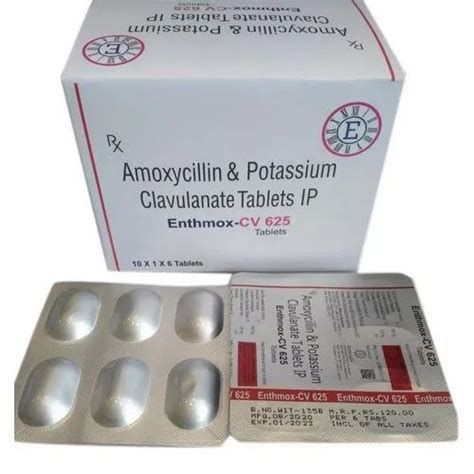 Amoxicillin And Potassium Clavulanate Tablets Ip At Rs 120 Strip Clavmix In Panchkula Id