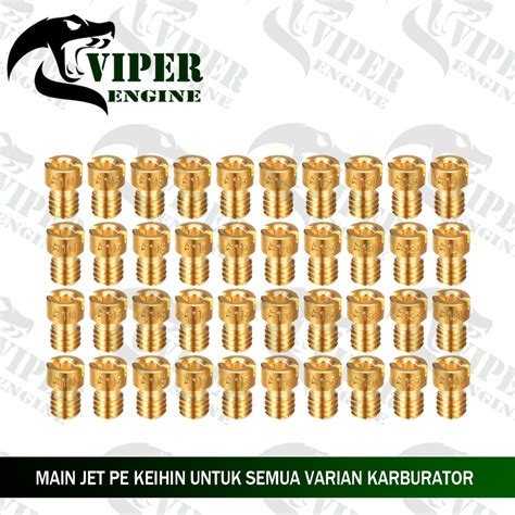 Jual [ Bisa Cod ] Main Jet Pe Karburator Blackviper Spuyer Mainjet Original Karburator Pe Pj Mj