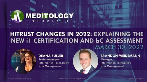 Hitrust Changes In Explaining The New I Certification And Bc