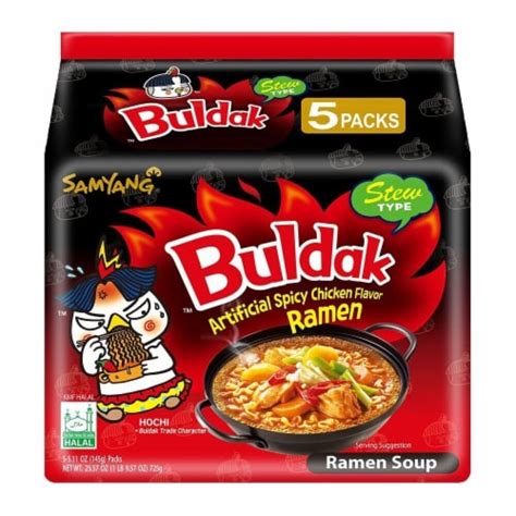 Samyang Hot Chicken Flavor Ramen G Pack Of Stew Buldak Pack Of Frys Food Stores