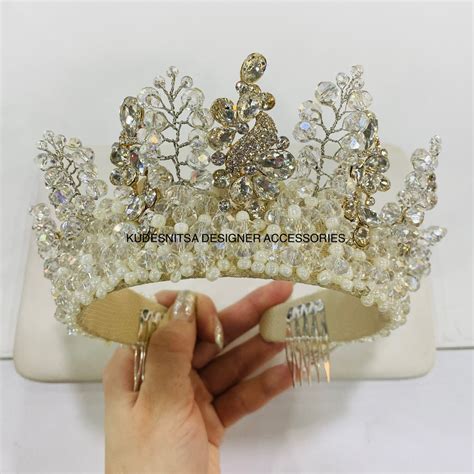 Корона Диадема Тиара "Silver Luxury 2” в интернет-магазине Ярмарка ...