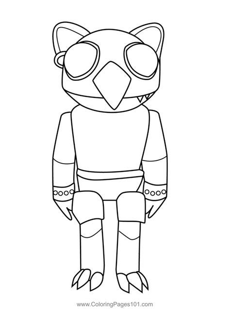 El Goblino Doors Roblox Coloring Page Coloring Pages Coloring Pages