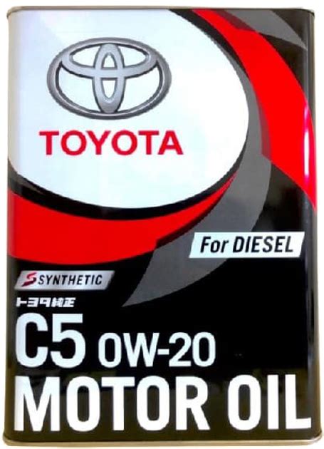 Масло моторное синтетическое Toyota "0W20 SP/GF-6A C5" 4 л (888303005 ...