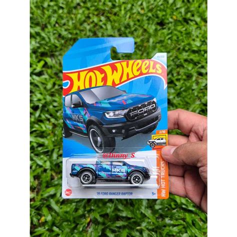 Jual Hot Wheels 19 Ford Ranger Raptor HKS Biru Original Shopee Indonesia