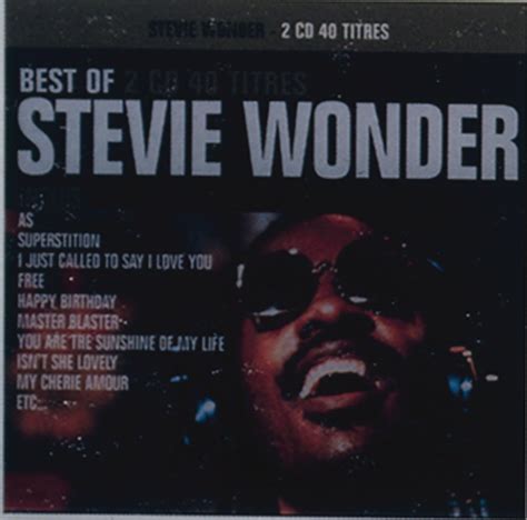 Song Review A Greatest Hits Collection Stevie Wonder Multi Artistes