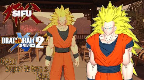 Sifu Dragon Ball Xenoverse Goku Super Saiyan 3 Mod By User619 On Deviantart