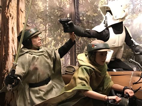 Hot Toy Mms Episode Vi Rotj Scout Trooper And Speeder Bike Page Collector