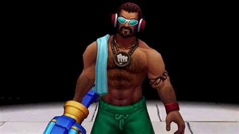 Pool Party Graves Detailed Skin Spotlight League Of Legends YouTube