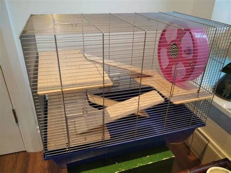 Large Hamster Cage And Wheel For Sale in Lucan, Dublin from Eoghan67