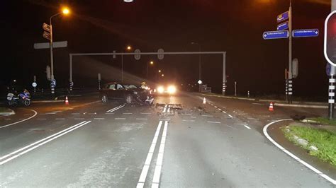 Motorrijder Ernstig Gewond Na Botsing Met Auto Bij Schermerhorn