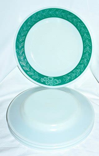 Pyrex Dinner Plates Vintage Corning Pyrex Milk Glass Bluegrass