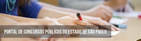 Portal de Concursos do Estado de São Paulo