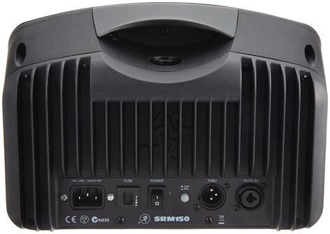 Mackie Srm150 525 Inch Compact Active Pa System Black Ebay