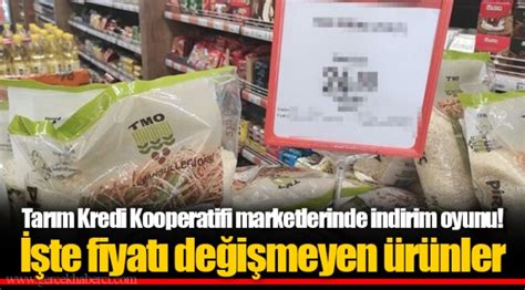 Tarım Kredi Kooperatifi marketlerinde indirim oyunu İşte fiyatı