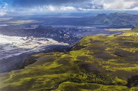 Around the Active Volcano - KATLA on Behance