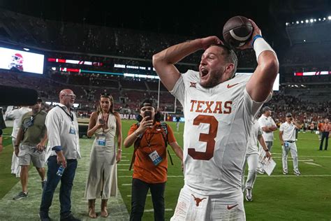 Texas Quarterback Quinn Ewers Earns Walter Camp National Player Of The