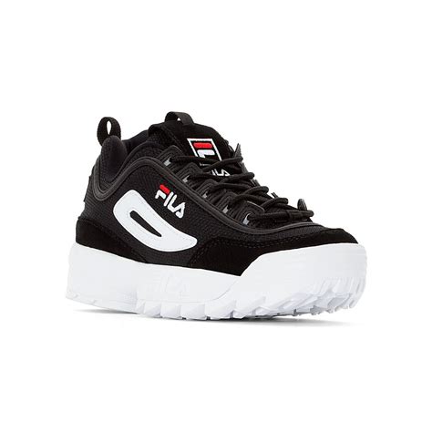 Fila Disruptor Low Wmn Black Black FILA Official