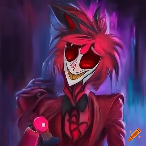 Fan Art Of Alastor From Hazbin Hotel On Craiyon