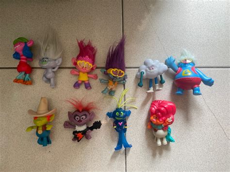 Trolls World Tour Happy Meal Toys Complete Set On Carousell