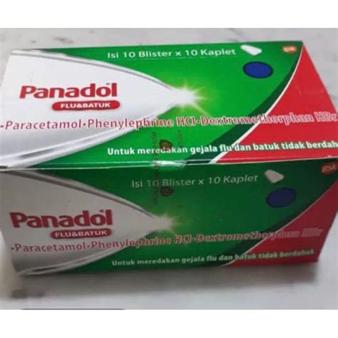 panadol hijau 1 kotak 10blister @ 10tablet (hrg reseler) | Shopee Singapore