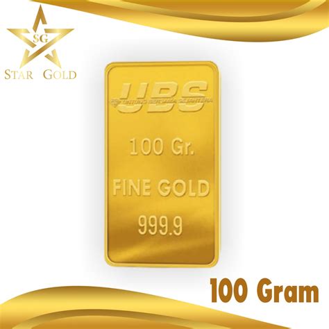 Jual Star Gold Logam Mulia Ubs Lm Gram Shopee Indonesia