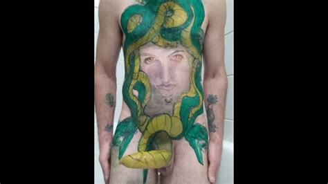 Auto BodyPainting Il Serpente Di Medusa Pornhub Gay