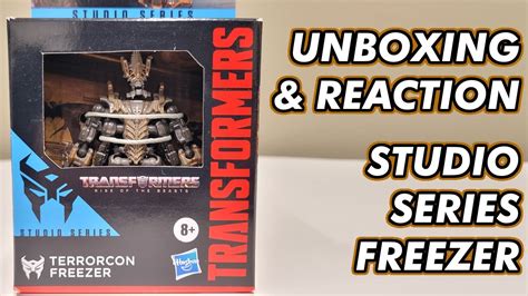 Unboxing And Reaction Rotb Studio Series Freezer Youtube