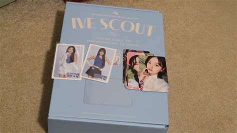 Ive Ive Scout Fanclub Membership Pepsi Ive Pc Unboxing Review Youtube