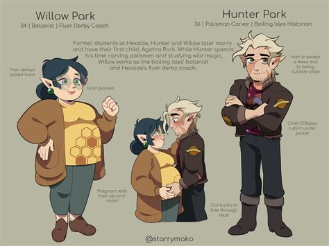 Adult Hunter and Willow Park by makohoe01 on DeviantArt