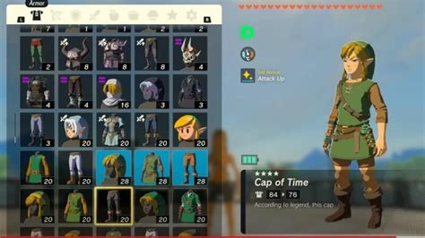 Tous Les Bonus Des Ensembles D Armures Dans Zelda Tears Of The Kingdom