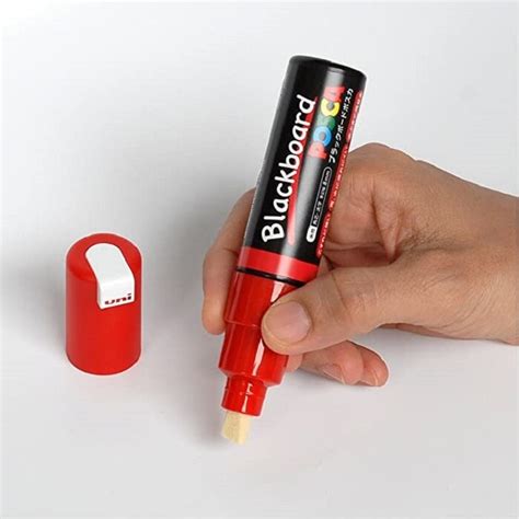 Комплект от 8 маркера Uni Posca за черна дъска, PCE2508K8C, на водна ...
